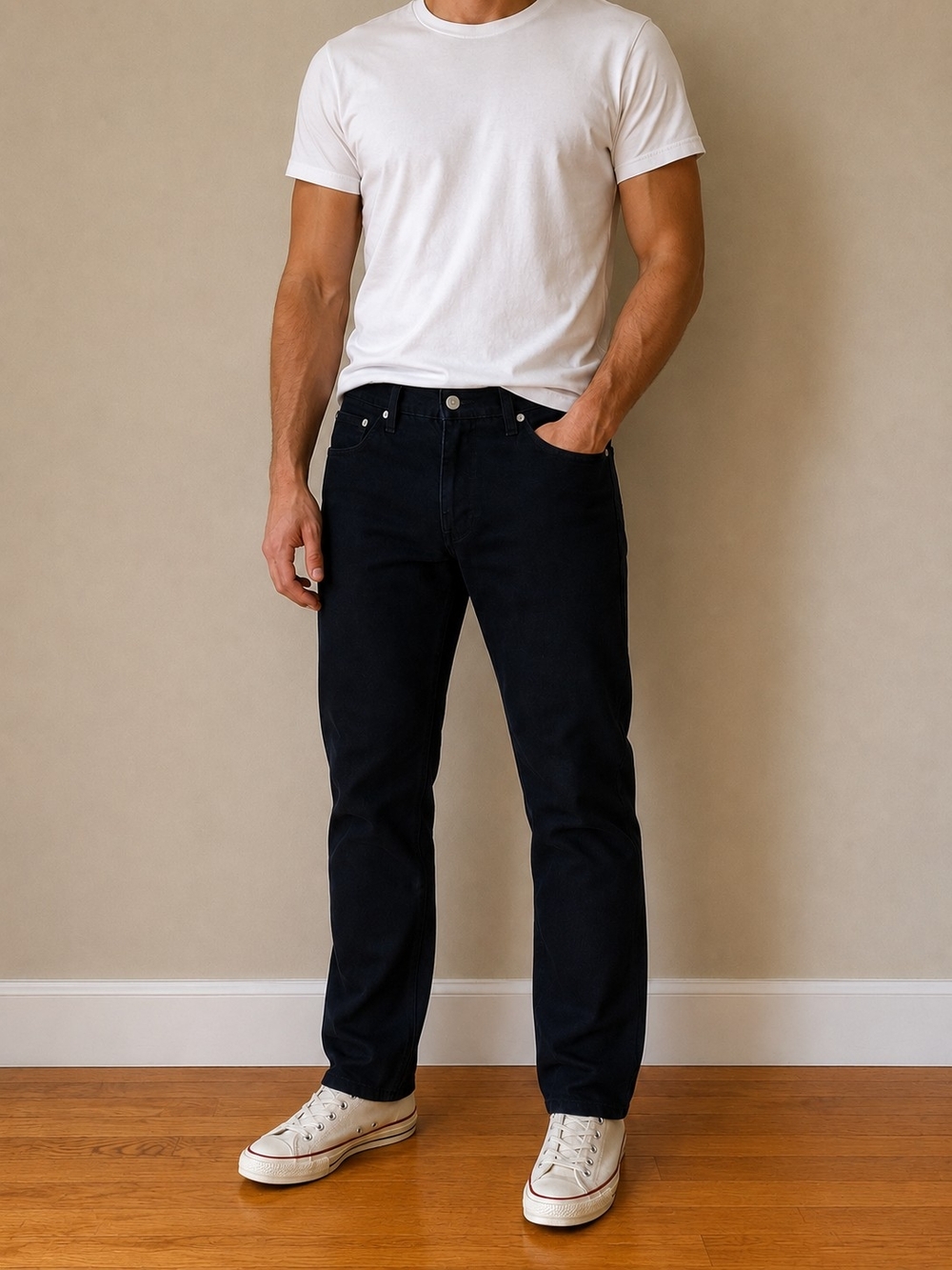 Levi’s 511 Slim Fit Black Jeans Men’s 33x32